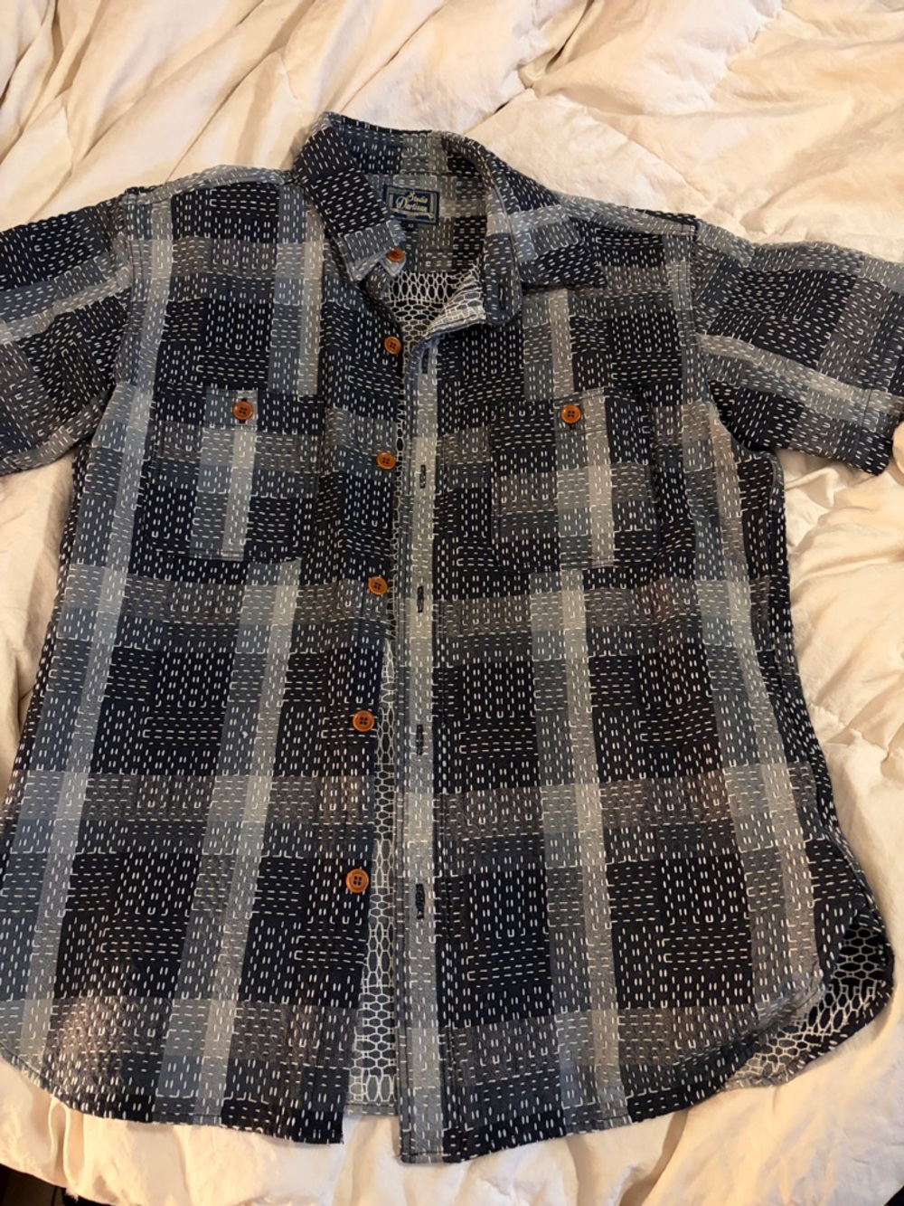 Studio D’Artisan Selvedge denim shirt